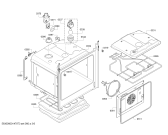 Схема №2 HBA43B221F с изображением Фронтальное стекло для духового шкафа Bosch 00685372