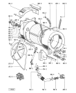 Схема №2 AWP 058 с изображением Электропомпа для стиралки Whirlpool 481936018253