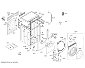 Схема №1 WFMC8401UC Nexxt 800 Series с изображением Передняя часть корпуса для стиралки Bosch 00245800