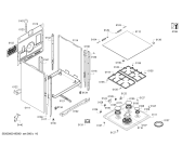 Схема №2 HGG24W225M с изображением Панель управления для электропечи Bosch 00703071