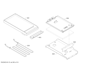 Схема №2 PRD486NLGU Thermador с изображением Вставная полка для электропечи Bosch 00772092
