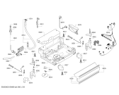 Схема №2 SMS43E08TR с изображением Панель управления для посудомойки Bosch 00704775