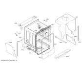 Схема №1 SMI40M02SK с изображением Панель управления для посудомойки Bosch 00706813