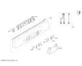Схема №2 SMS68L02TR SilencePlus с изображением Панель управления для посудомоечной машины Bosch 00749147