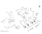 Схема №1 CG270211 GG70F 3G+1W PAF1,1 с изображением Форсунки для городского газа для плиты (духовки) Bosch 00628997