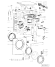 Схема №1 AWV 465/M с изображением Обшивка для стиралки Whirlpool 481245213827