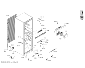 Схема №1 BD3058W3VV с изображением Панель для холодильника Bosch 00748624