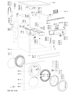 Схема №1 AWP 1200 с изображением Обшивка для стиралки Whirlpool 481245310588