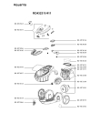 Схема №1 RO432301/411 с изображением Соленоид для пылесоса Rowenta RS-RT3608_3D1