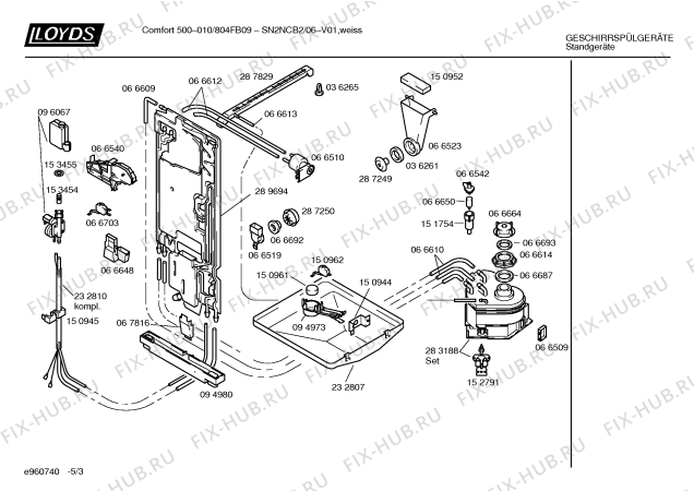 Схема №3 CG550S4 DOMO500 с изображением Нагревательный элемент для посудомойки Bosch 00295228