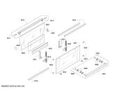 Схема №3 HBM13B120B с изображением Фронтальное стекло для плиты (духовки) Bosch 00683460