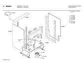 Схема №3 SMI5032 с изображением Панель для посудомоечной машины Bosch 00288021