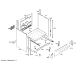 Схема №2 HL653240F с изображением Стеклокерамика для духового шкафа Siemens 00682612