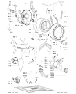 Схема №1 723 WT/WT-USA с изображением Электропроводка для стиралки Whirlpool 481232178378