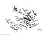 Схема №4 HG19351NE с изображением Панель управления для плиты (духовки) Siemens 00475596