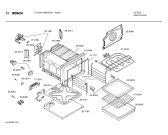 Схема №1 EH594HMSW с изображением Панель для плиты (духовки) Bosch 00287307