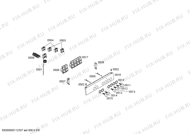 Схема №1 HL53259NN с изображением Планка для электропечи Siemens 00432598