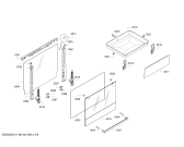 Схема №2 HLL09A020U с изображением Панель управления для плиты (духовки) Bosch 11027774