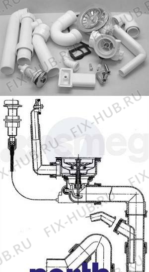 Большое фото - Всякое для составляющей Smeg 697760039 в гипермаркете Fix-Hub