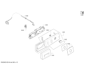 Схема №4 WTE86393SN с изображением Панель управления для сушильной машины Bosch 00705791