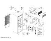 Схема №2 KDN26BL121 REF BOSCH ECO-TT261 IXL 220V/60HZ с изображением Дверь для холодильной камеры Bosch 00715966