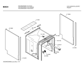 Схема №4 SGI43E06GB с изображением Вкладыш в панель для посудомоечной машины Bosch 00434950
