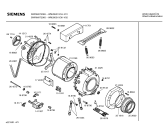 Схема №2 WM20651II SIWAMAT 2065 с изображением Панель управления для стиралки Siemens 00353290