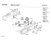 Схема №2 WV5524 SIWAMAT 552 с изображением Панель для стиралки Siemens 00117605