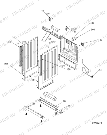 Схема №1 ACM 6601 G/IX с изображением Дверца для электропечи Whirlpool 482000016173