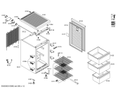 Схема №1 3GUB1010 с изображением Дверь морозильной камеры для холодильника Bosch 00246519