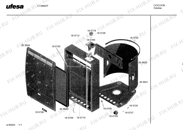 Схема №1 CT2800/P с изображением Патрубок для электрообогревателя Bosch 00180719