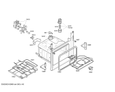 Схема №2 HBN424350E Horno bosch indp.multf.inox.et.pt_car с изображением Панель для электропечи Bosch 00445040