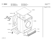 Схема №1 T44535 T445 с изображением Панель для электросушки Bosch 00117149