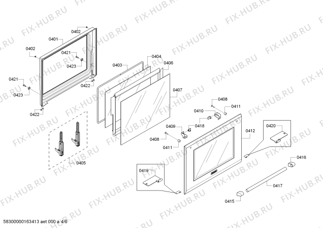 Схема №1 HBL8450UC с изображением Кабель для электропечи Bosch 00657533