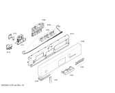 Схема №3 S49T55N1EU с изображением Передняя панель для посудомойки Bosch 00447094