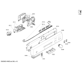 Схема №1 BMA3053 с изображением Панель управления для посудомойки Bosch 00701634