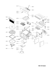 Схема №1 AMW 9604/IX с изображением Табло для микроволновой печи Whirlpool 481010791697