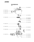 Схема №1 DO2028BR/4G0 с изображением Моторчик для кухонного измельчителя Seb FS-9100014089