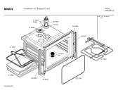 Схема №3 HEN35S0 с изображением Инструкция по эксплуатации для плиты (духовки) Bosch 00527997