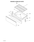 Схема №2 RF111PXSQ с изображением Покрытие для духового шкафа Whirlpool 482000011567