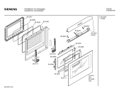 Схема №1 HE84080 с изображением Направляющая для плиты (духовки) Siemens 00069232