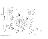 Схема №2 S49T45B1EU с изображением Передняя панель для посудомойки Bosch 00665157