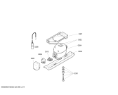 Схема №1 KDL20451 с изображением Крепеж для холодильника Bosch 00419796