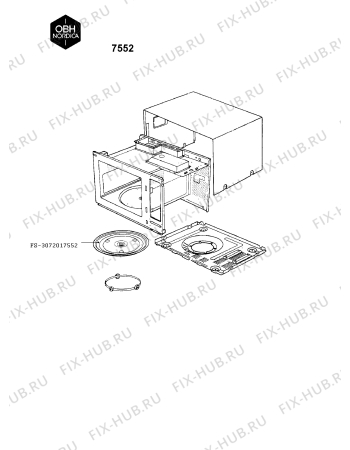 Схема №1 7552 с изображением Блюдо для микроволновки Seb FS-3072017552