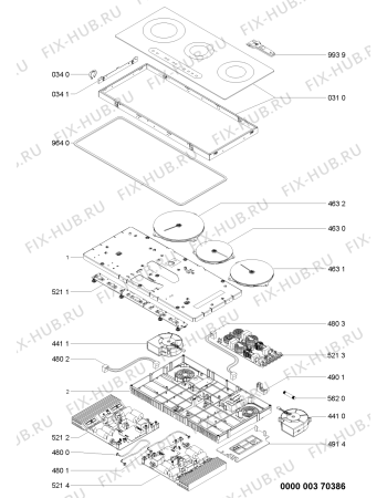 Схема №1 HBI73 (F091920) с изображением Наставление для духового шкафа Indesit C00364858