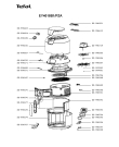 Схема №1 EY4018B2/PZA с изображением Модуль (плата) для тостера (фритюрницы) Moulinex SS-996949