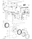 Схема №1 WA Sensitive 34 Di с изображением Модуль (плата) для стиралки Whirlpool 481010581702