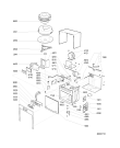 Схема №1 EMSD 6622 IN с изображением Панель управления для свч печи Whirlpool 481245350377