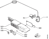 Схема №1 S2232U с изображением Микротермостат для холодильника Aeg 2262176031