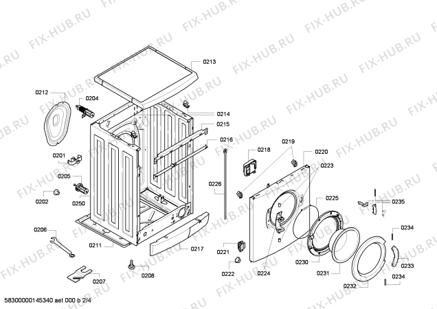 Схема №3 WM12E471DN E12.47 с изображением Панель управления для стиралки Siemens 00674586